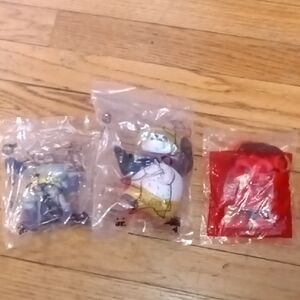Set of Three Sealed Collectible Toys